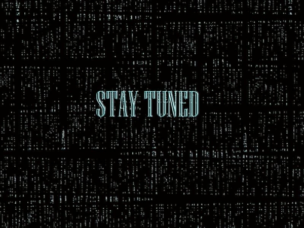 Creation of stay tuned .....: Step 1